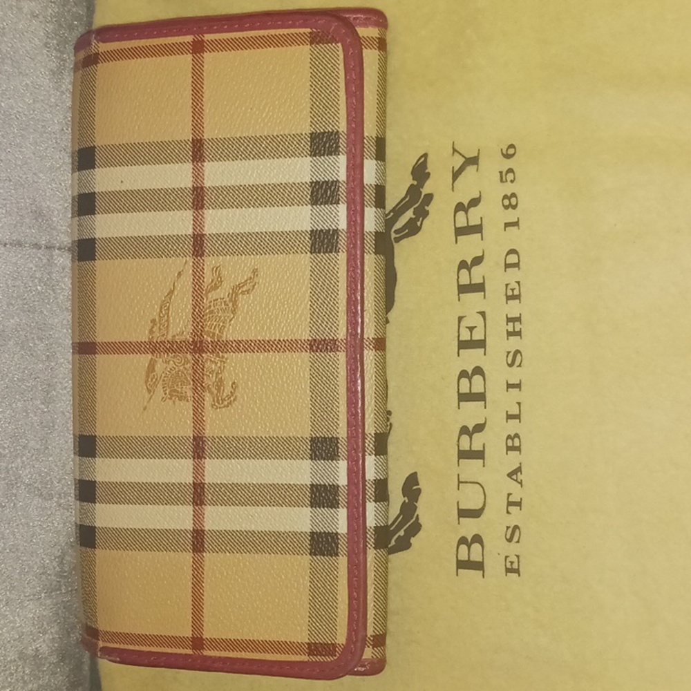 Burberry Prorsum Haymarket Continental Wallet 💕